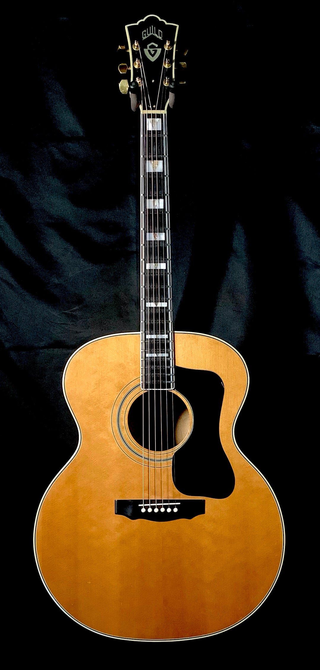 SOLD **** Guild F 50 Natural – Jimmy Wallace Guitars