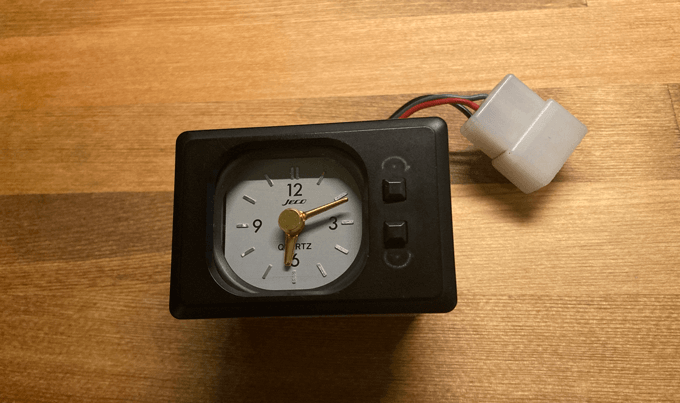 ジムニーの純正アナログ時計取り付け編 | ジムニー愛がとまらない車DIY