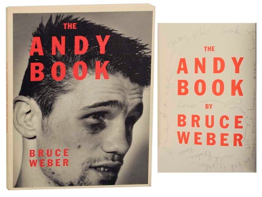 The Andy Book Signed First Edition | Bruce WEBER