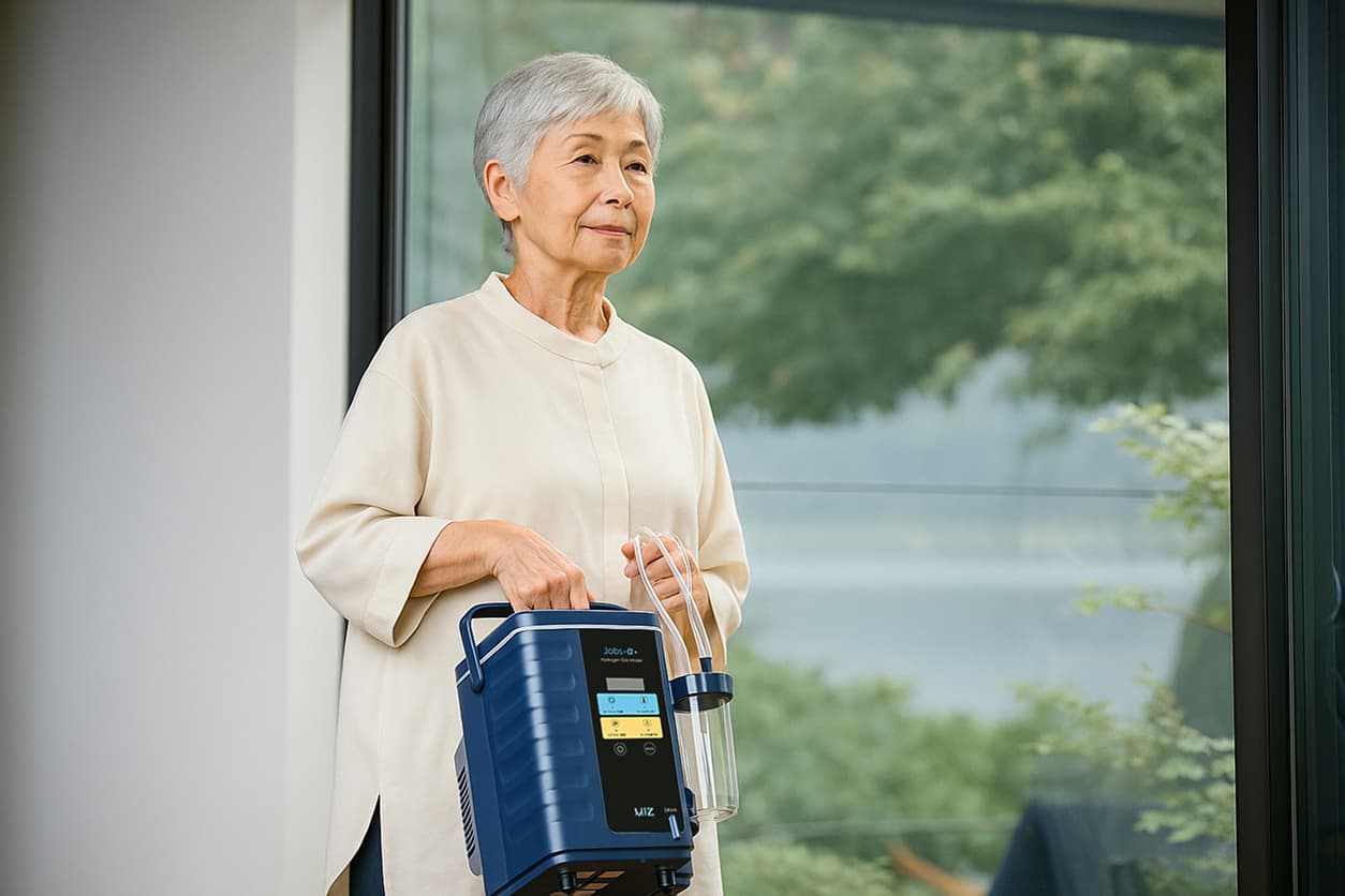 MiZ株式会社 | 水素吸入器「Jobs-α+、Jobs-α+Lite」新発売
