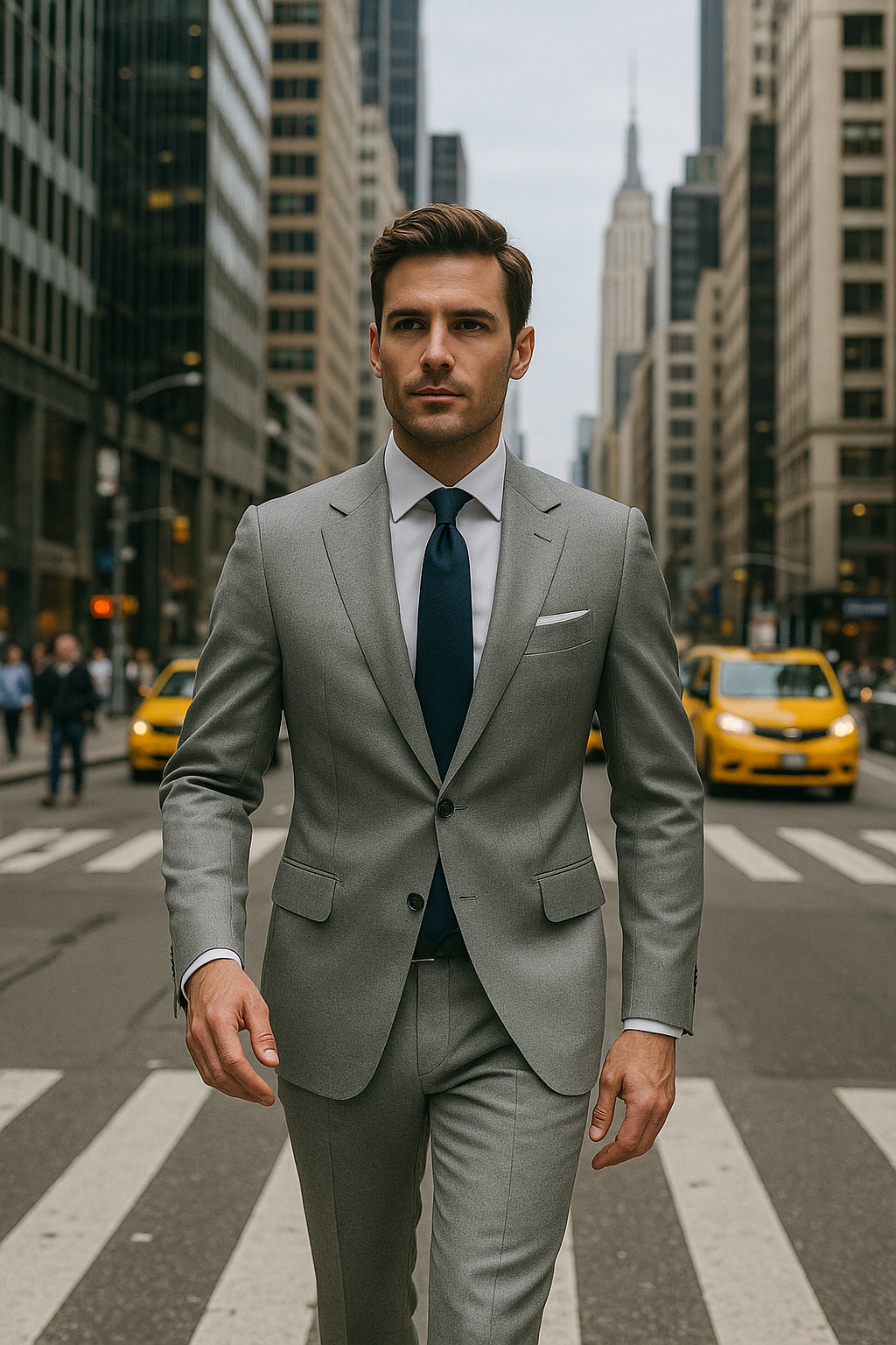 ゼニアスーツ：トロフェオ：ライトグレー | VESTA by John Ford