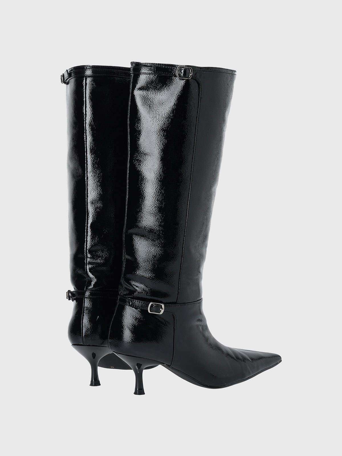 BUCKLED LONG BOOTS – JOSEMOON