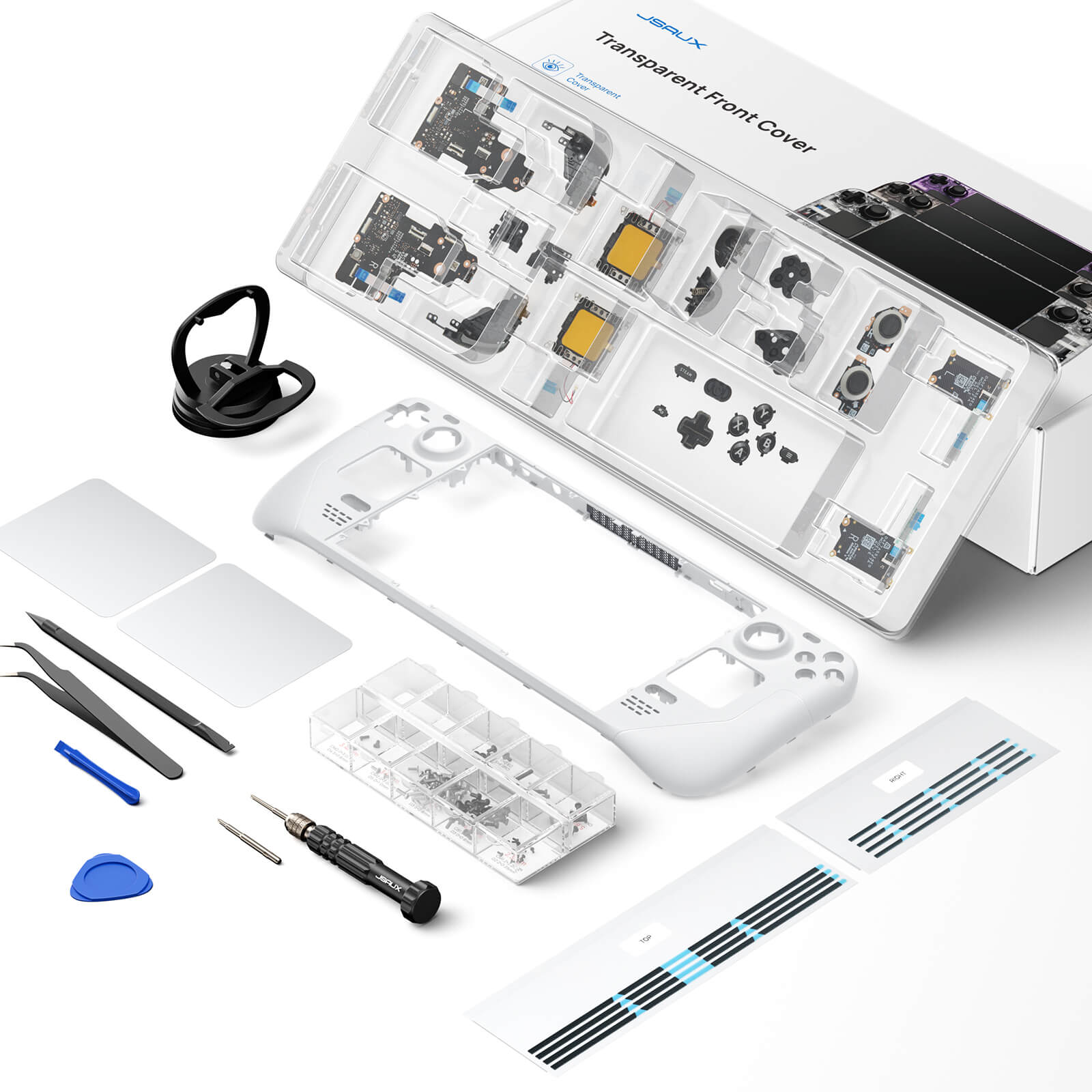 Steamdeck LCD 1TB 換装 カバー及びケース付属 Steamdeck LCD 1TB 換装