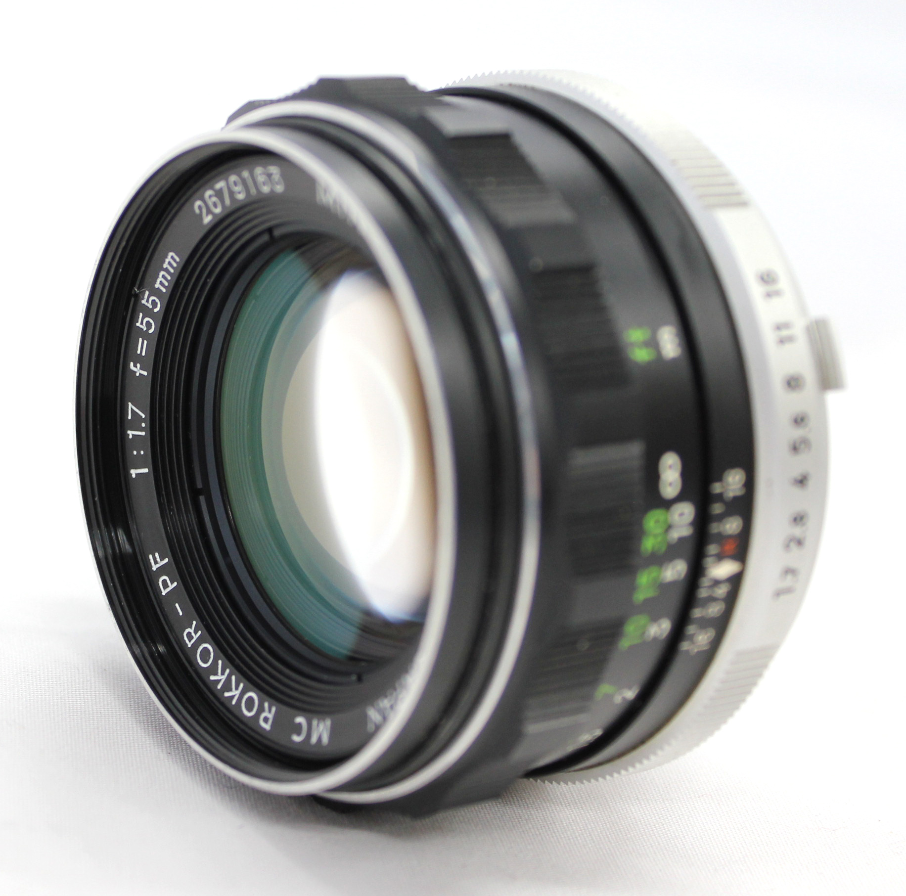 Minolta MC Rokkor-PF 55mm F/1.7 MF Lens from Japan (C1575) | Big
