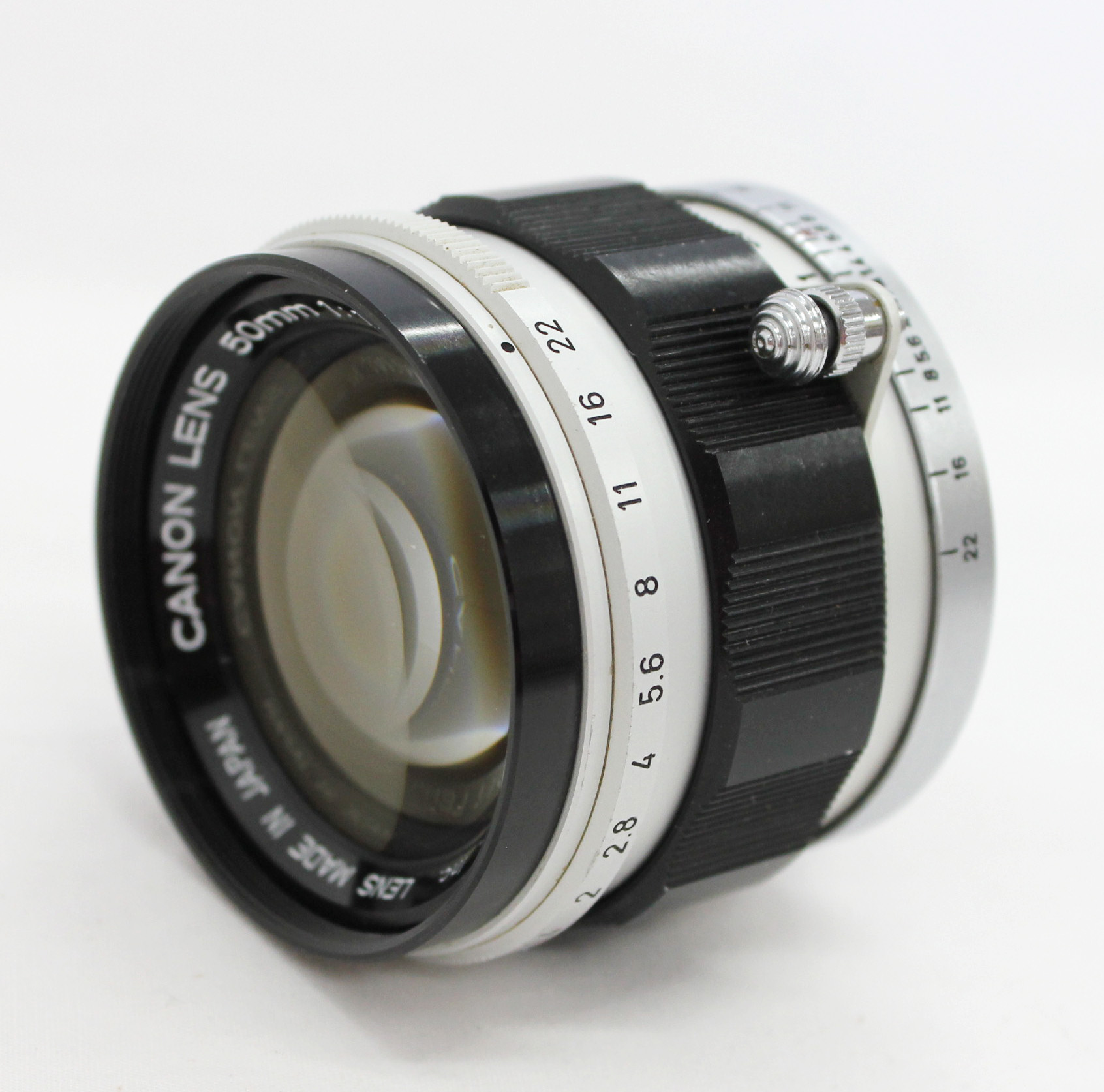 Canon Model 7 Rangefinder Film Camera with 50mm F/1.4 L39 Lens