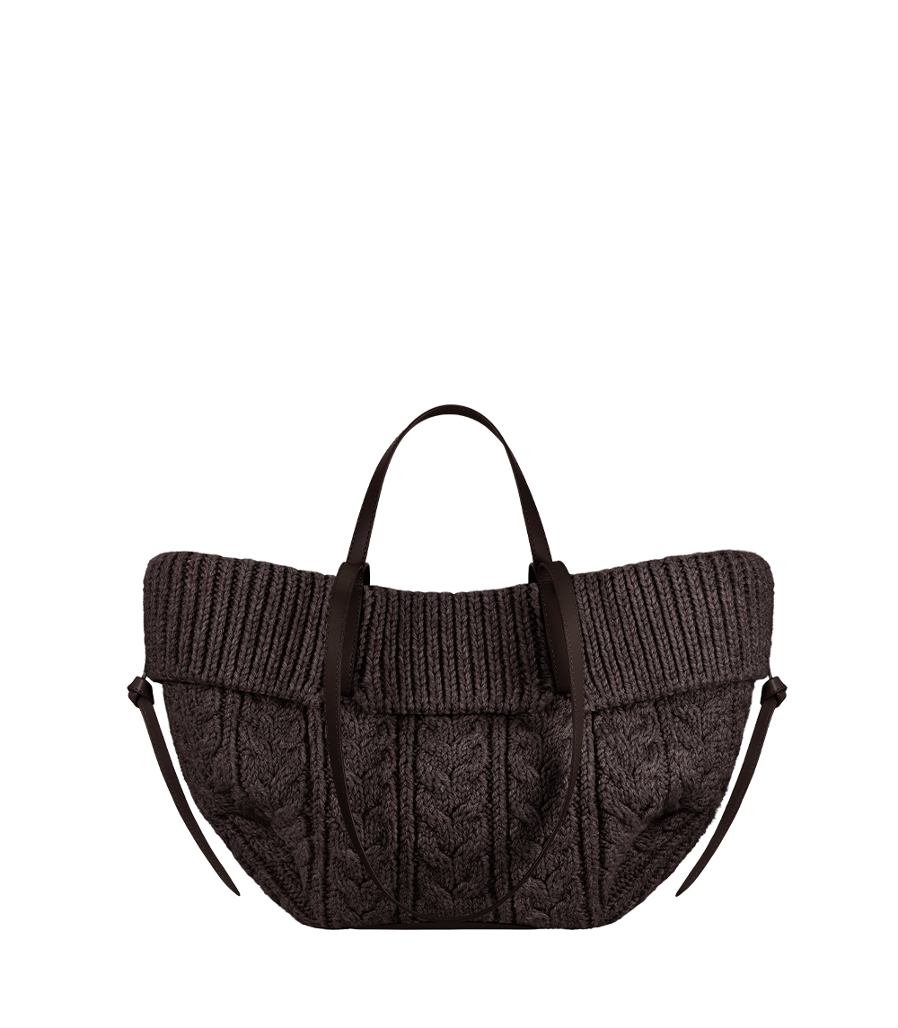 Polène | バッグ - Cyme Mini - コニャック テクスチャード