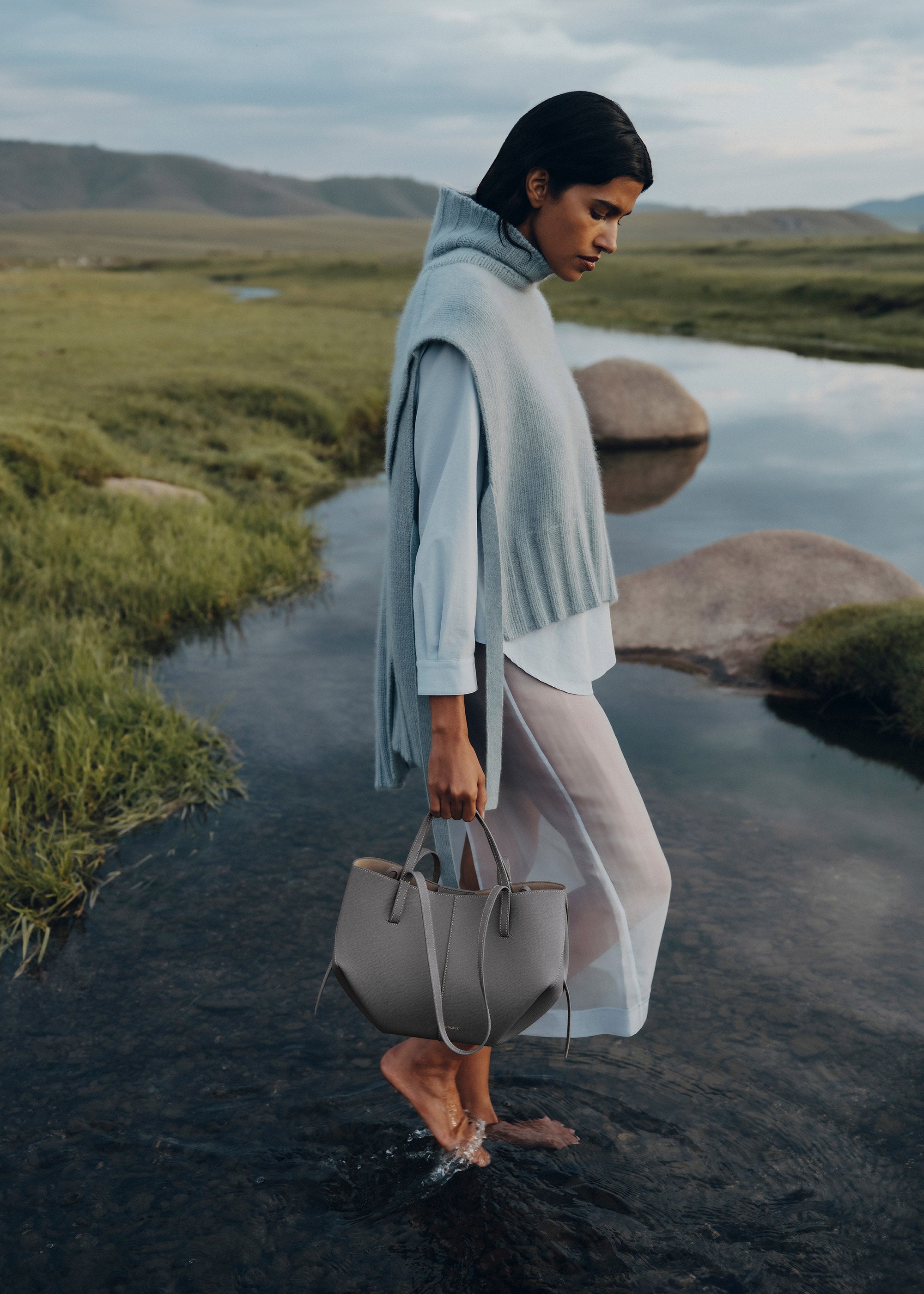 Polène | バッグ - Cyme Mini - ガレ テクスチャード