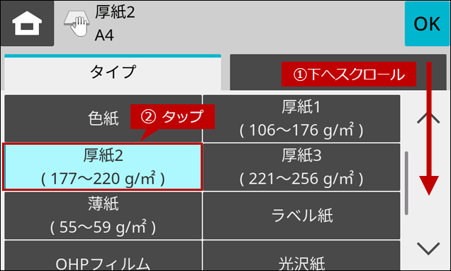 往復はがきに印刷したい。｜複合機／コピー機／プリンター関連商品