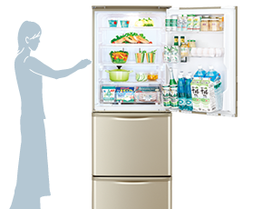 特長 | SJ-W352D | 冷蔵庫トップ：シャープ