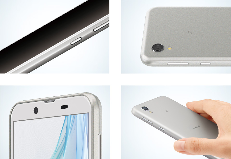 AQUOS sense2 SH-M08 のデザイン・色｜AQUOS：シャープ