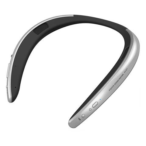 サウンドパートナー AN-SS2-SD｜ウェアラブルネックスピーカーAQUOS