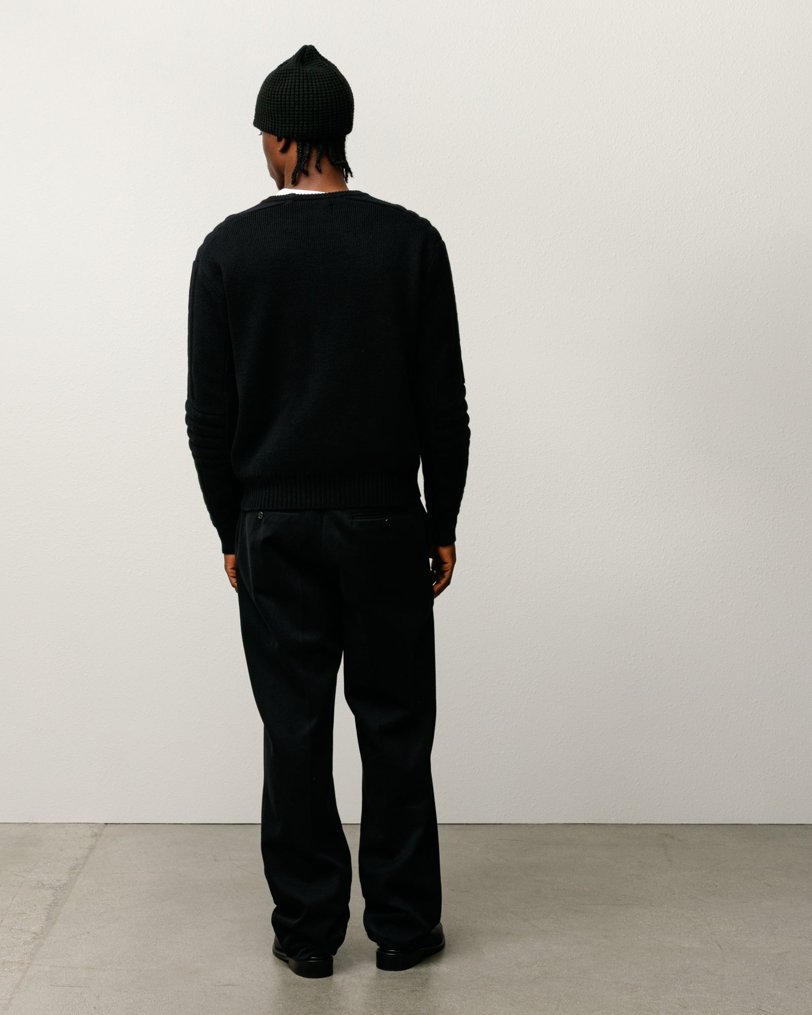 Moto Sweater – Black | Tops & Knits | Stüssy Japan