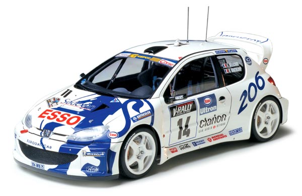 Peugeot 206 WRC Tamiya 24221