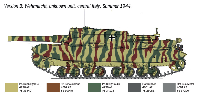 Semovente M43 da 105/25 Bassotto Italeri 6751