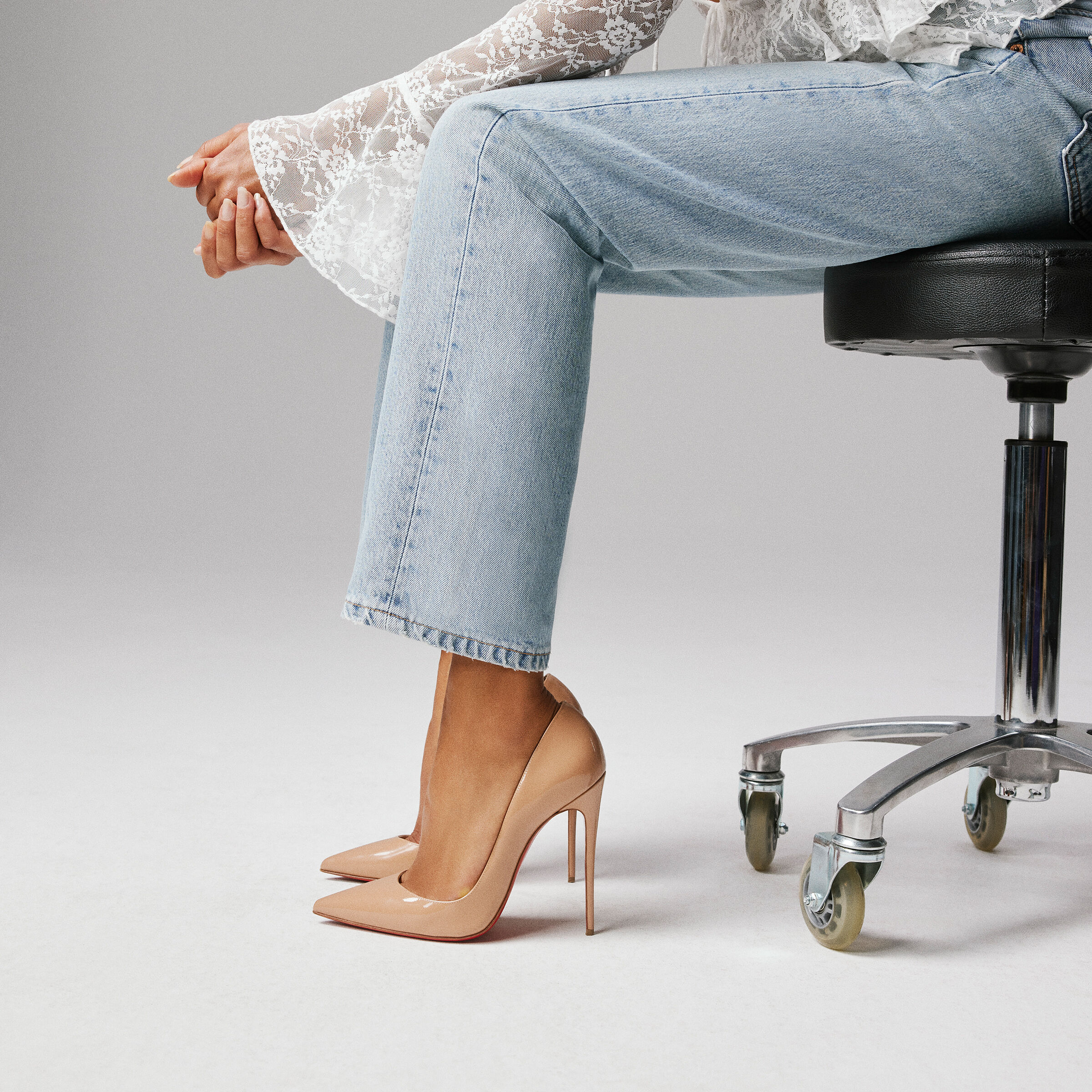 So Kate 120 ベージュ パテントレザー - Shoes - Women - Christian