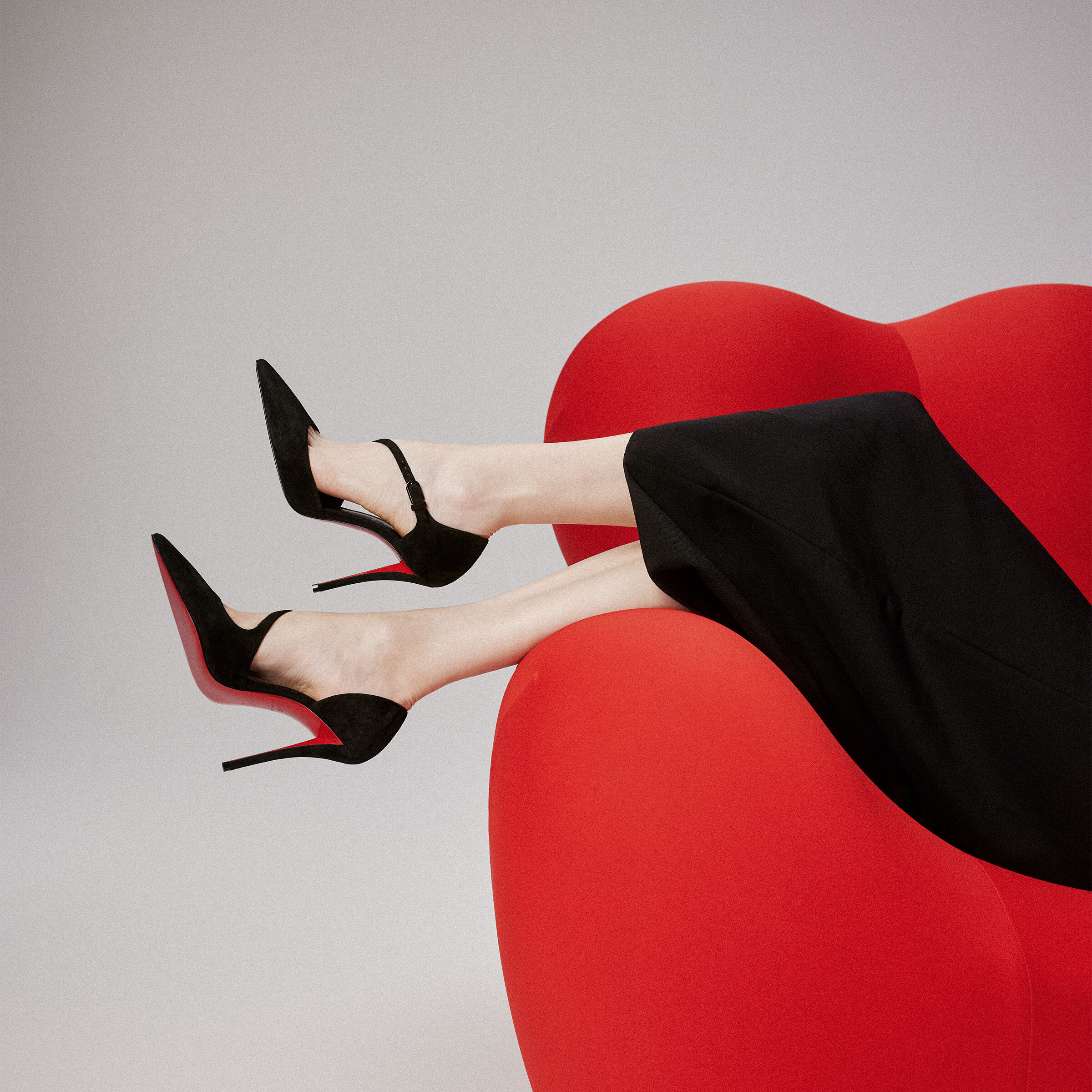 Miss Ziggyta - 100 mm パンプス - ヴーベロア（スエード） - ブラック