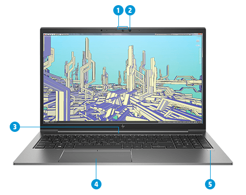 HP ZBook Firefly 15.6 inch G8 Mobile Workstation 製品詳細