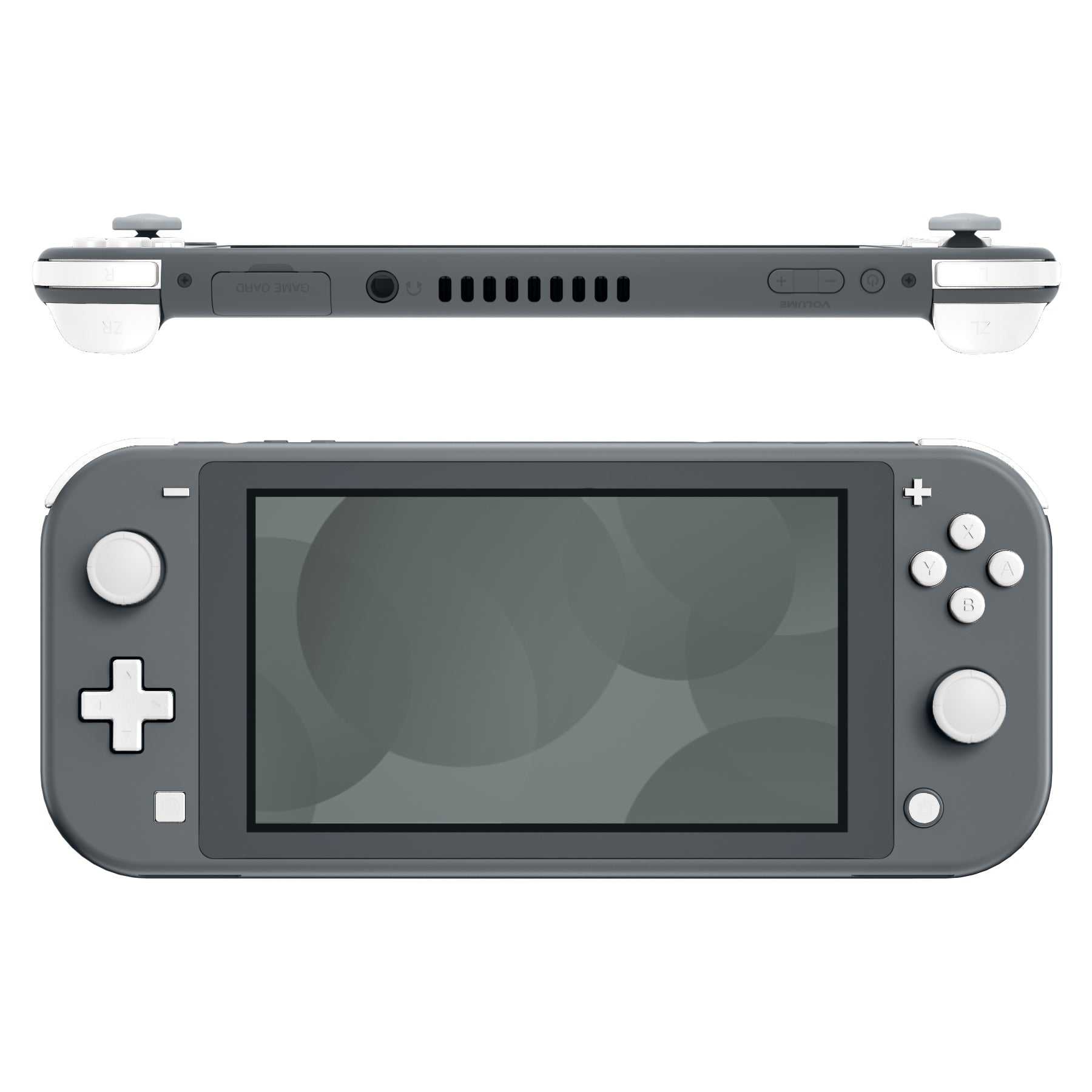 eXtremeRate Nintendo Switch Lite用交換フルセットボタン【ホワイト