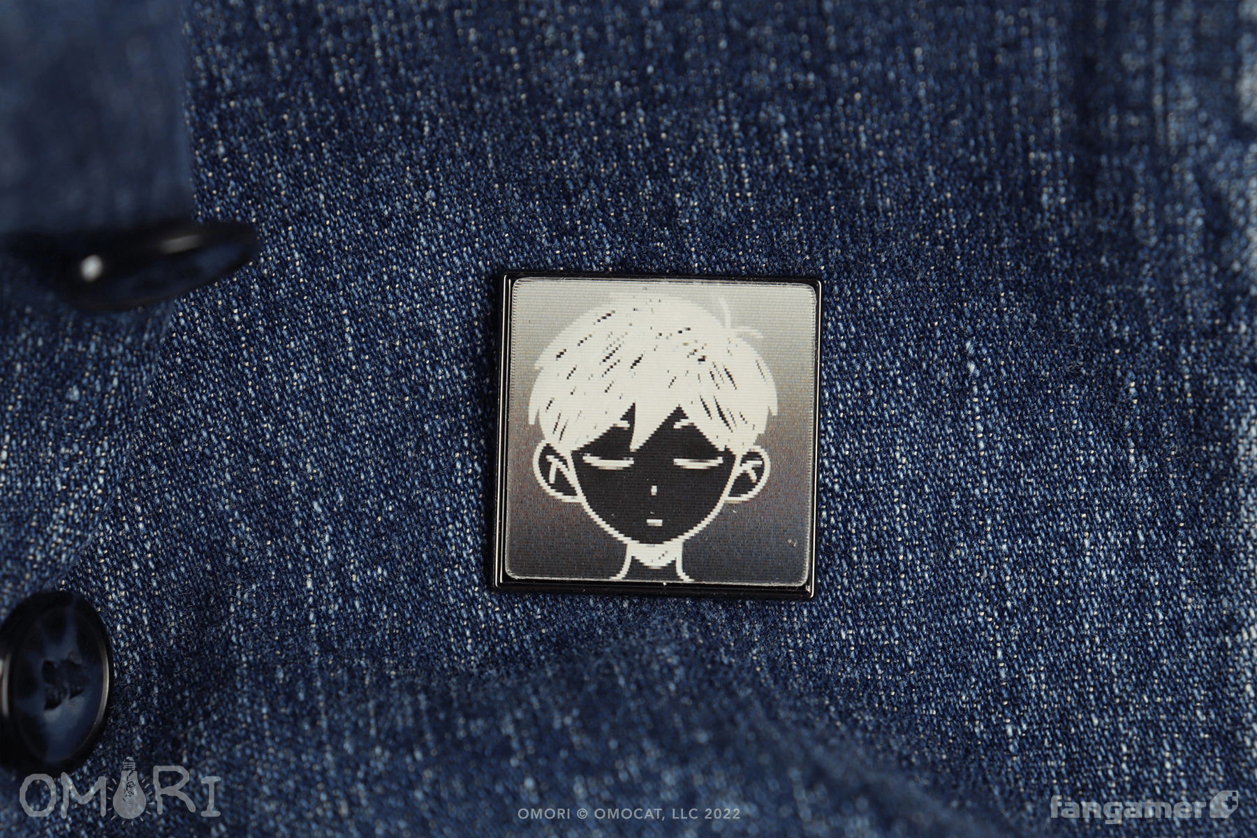 OMORI - Invulnerable Omori Lenticular Pin - Fangamer