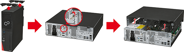 富士通 デスクトップパソコン（PC） ESPRIMO D6012/N 製品詳細