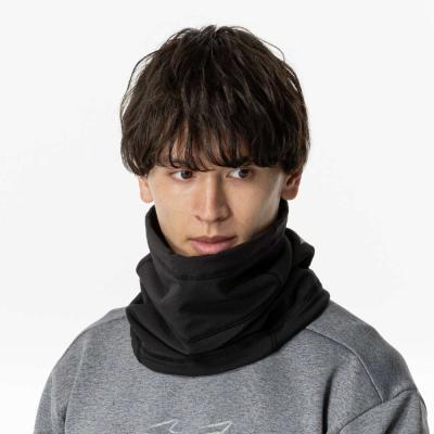 ストレッチ／防風／吸湿発熱】テックシールド×ブレスサーモネック