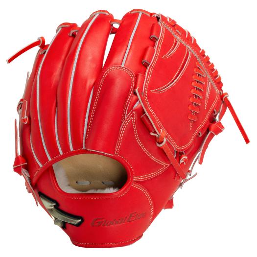 極美品】 Glom 硬式投手用グローブ レッド 投手用グローブ – 野球