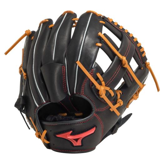 ジュニア軟式用ウィルドライブ レッド 小指2本入れαグラブ【オール