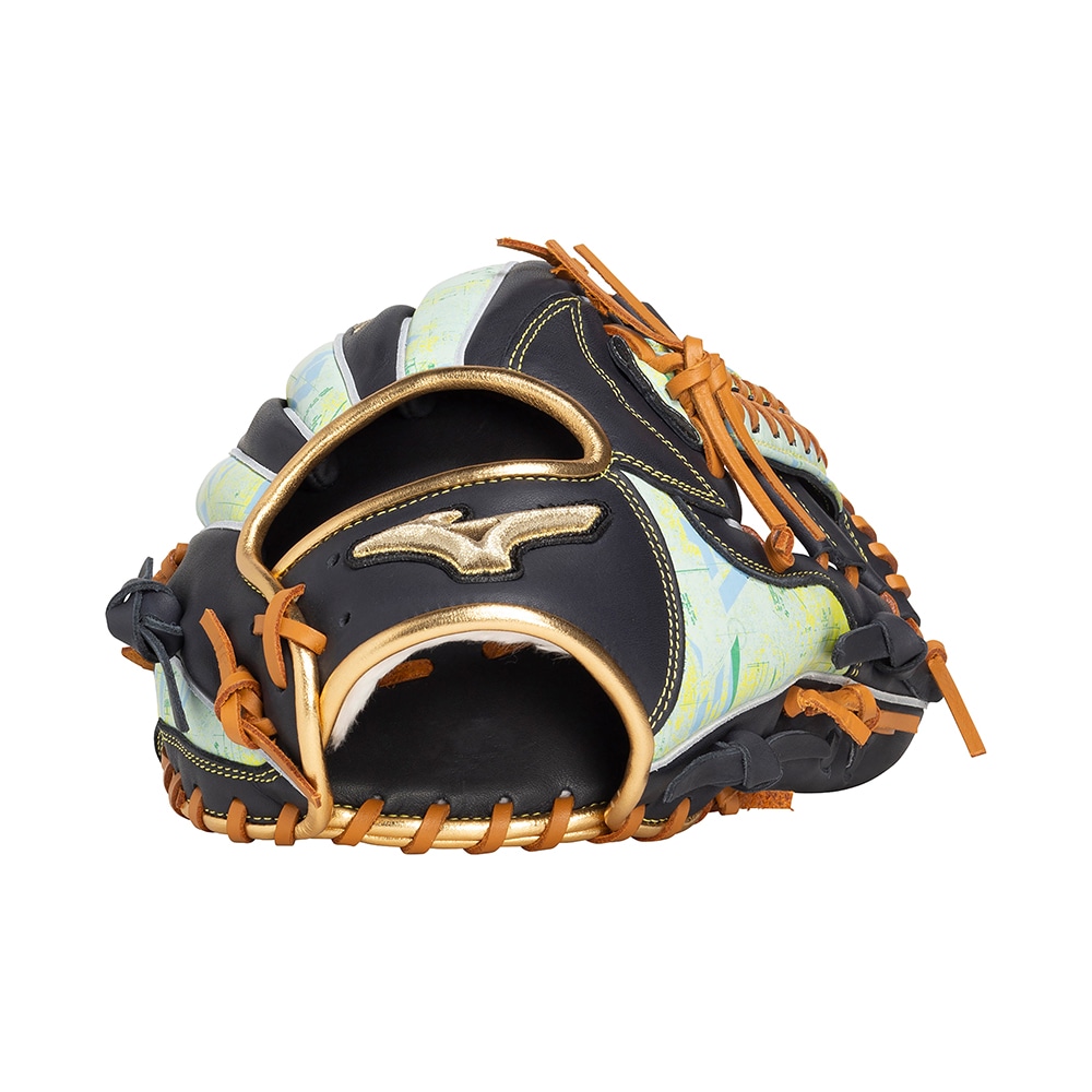 即戦力軟式野球グローブ【薬指リング付】ミズノGlobal Elite 展示会