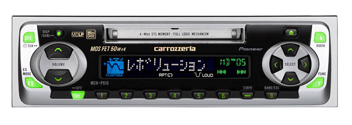 未使用Pioneer MD・チューナ MEH-P515 50W×4ch 日本 未使用Pioneer MD