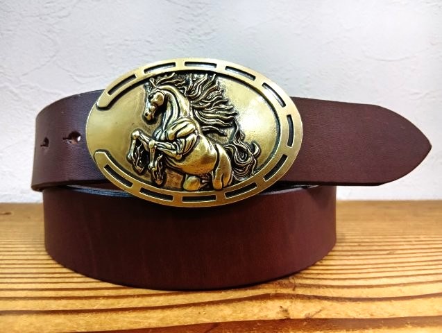 JUN COMPANYオリジナルデザイントップバックル 【暴れ馬】 JC-007