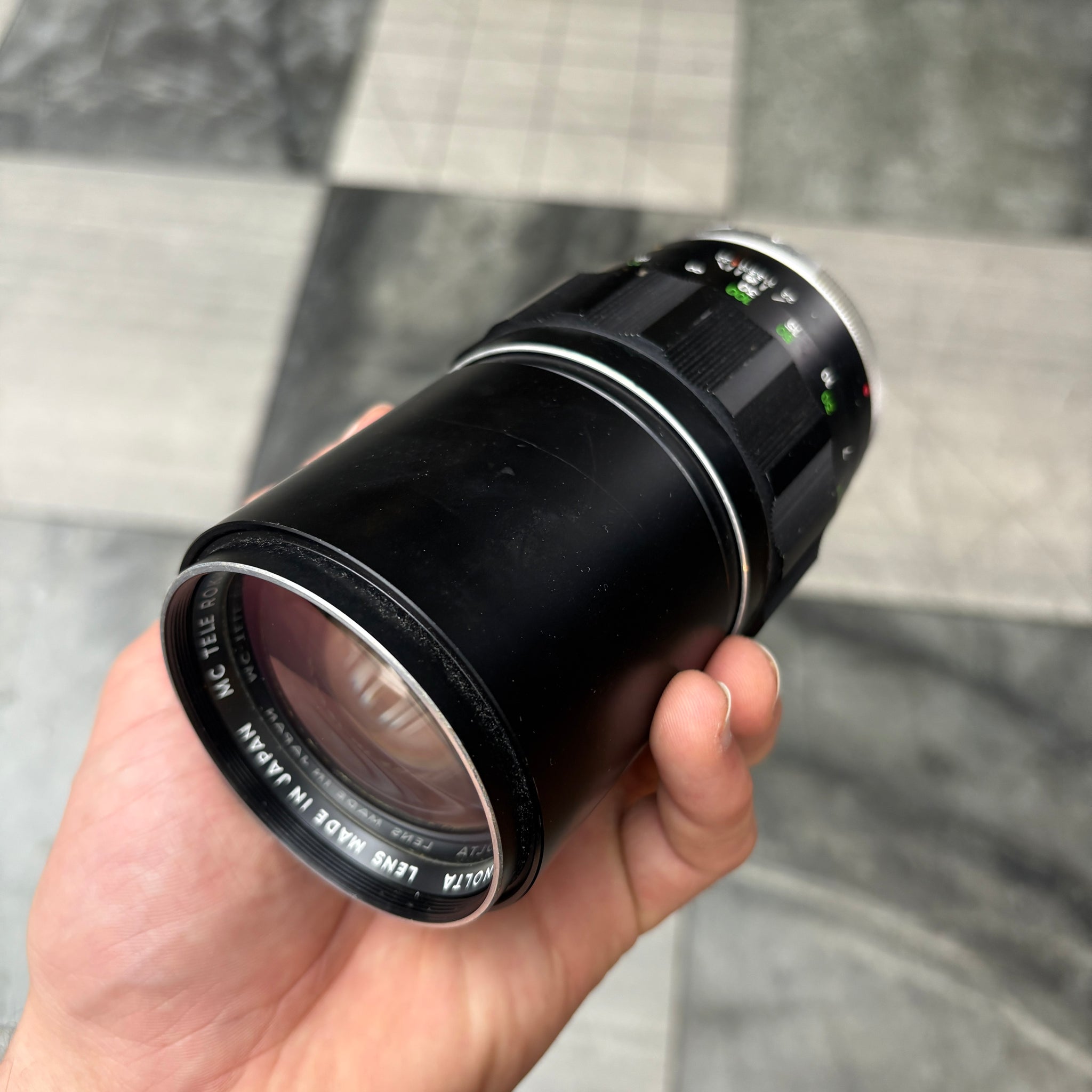 Minolta MC Tele Rokkor-QF 200mm f/3.5 lens – Junktion NZ