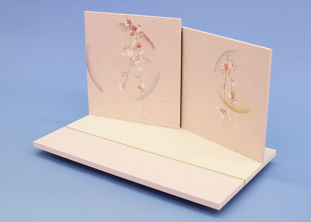 雛人形・平台屏風セット 幅45cm 彩月 – 寿鳳人形の東芸