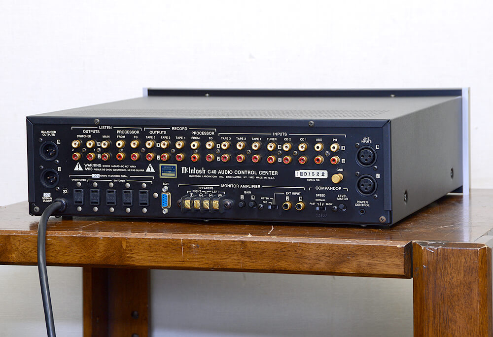 McIntosh C40 コントロールセンター / 札幌の中古オーディオ・レコード