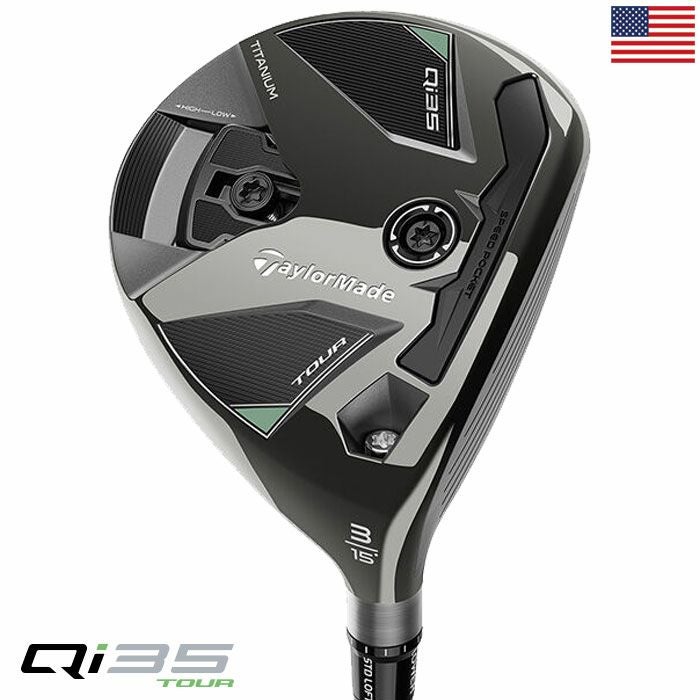 テーラーメイド Qi35 Tour Fairway フェアウェイウッド メンズ 右用
