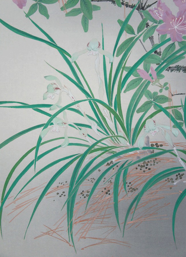 真作/上田万秋/上田萬秋/鶉図/ウズラ図/布袋屋掛軸HH-197 2026年最新