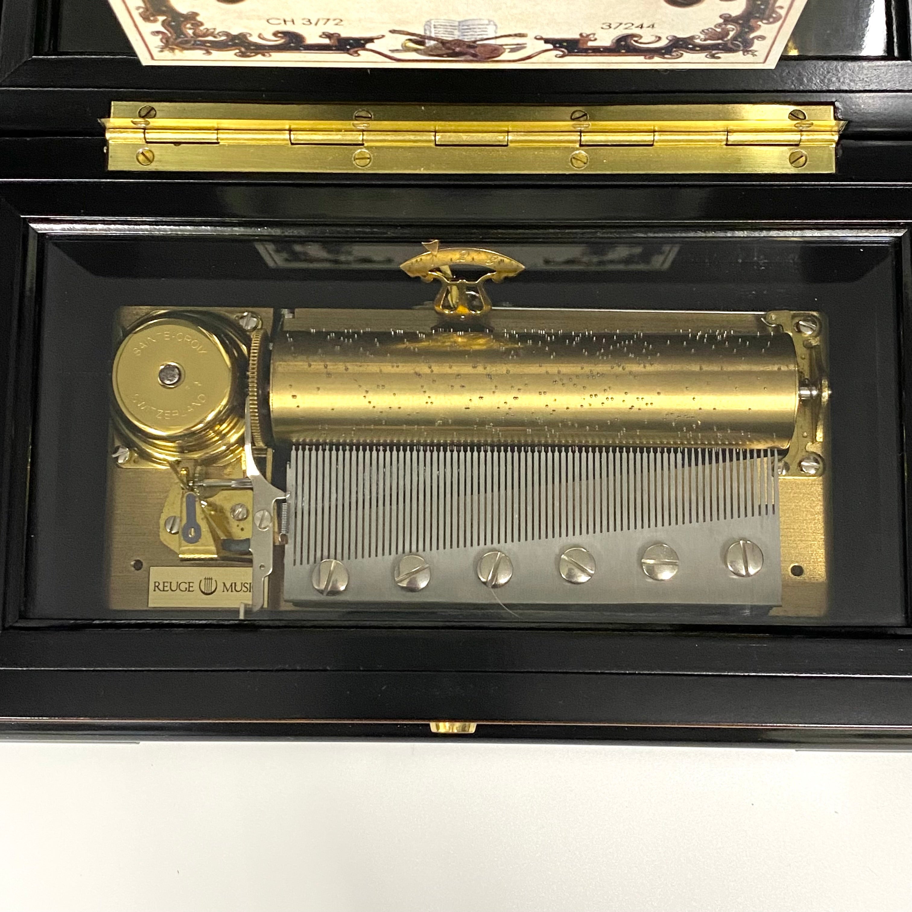 送料無料】REUGE（リュージュ）72弁 オルゴール カノン 3パート J