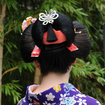 日本髪図鑑 050 お染 エミ美容室