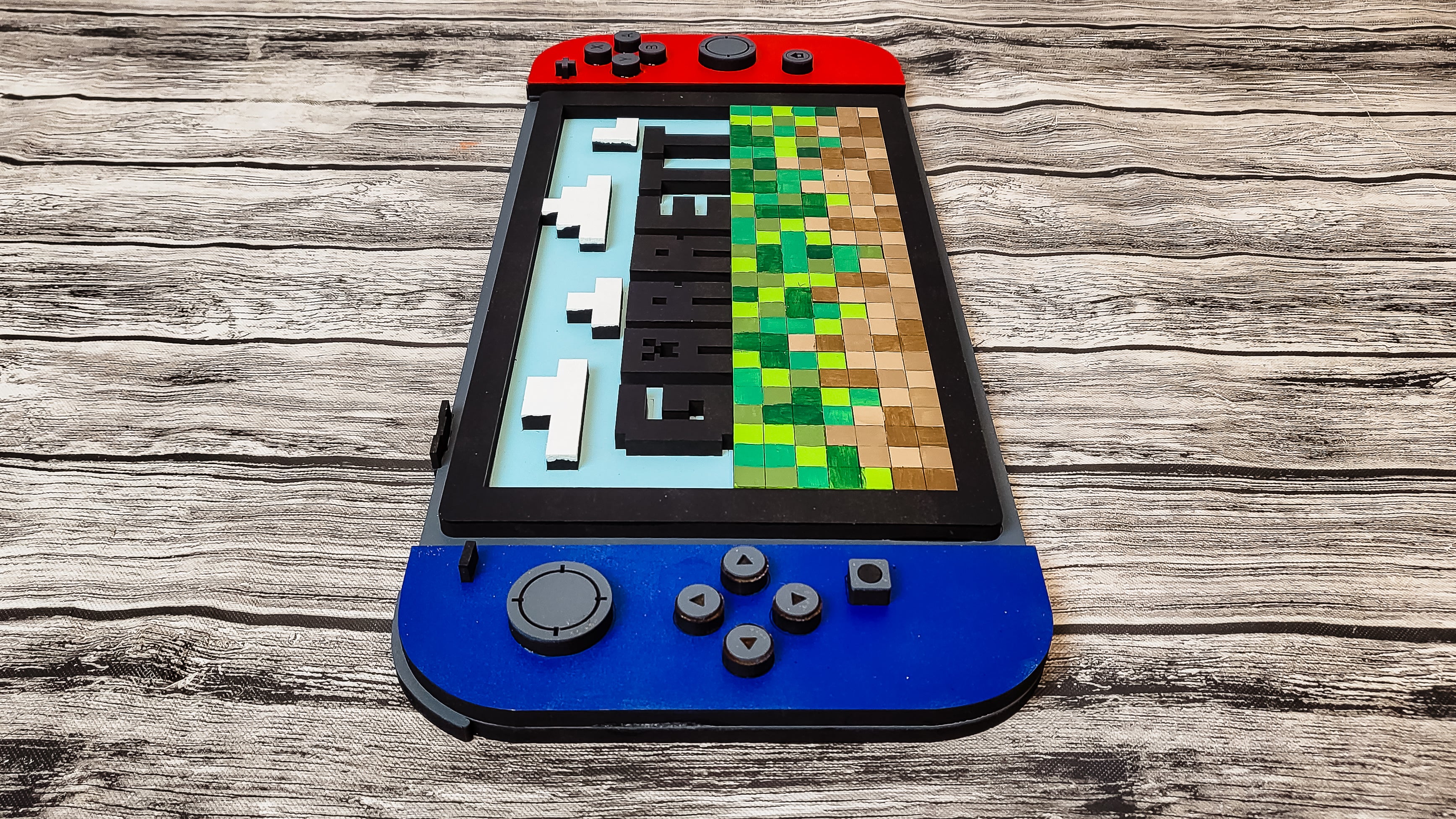 3D Personalized Nintendo Switch Minecraft DIY Unfinished Kit – Kim