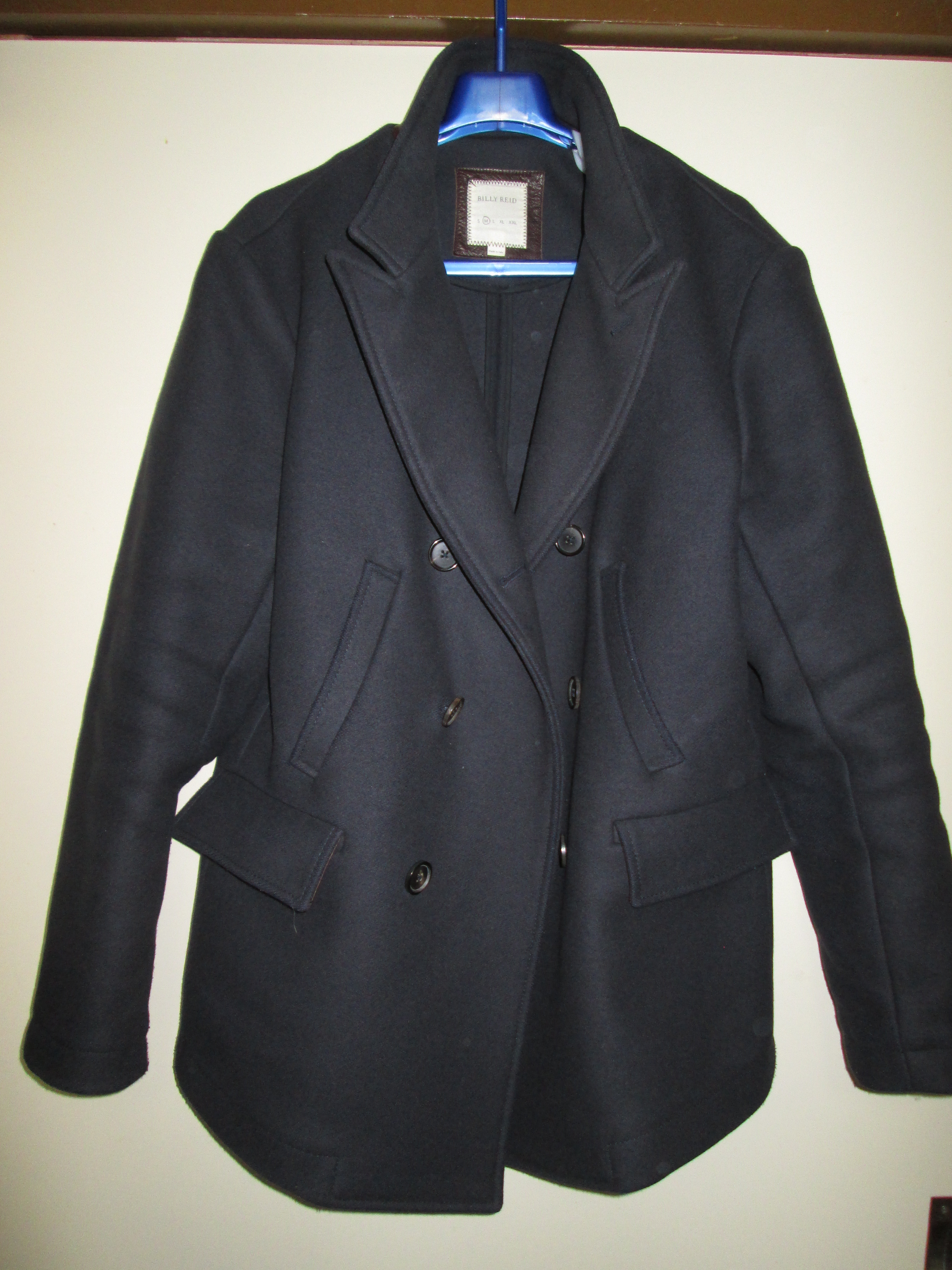 Bond Peacoat(ボンドPコート)の実寸、おすすめサイズ Billy Reid