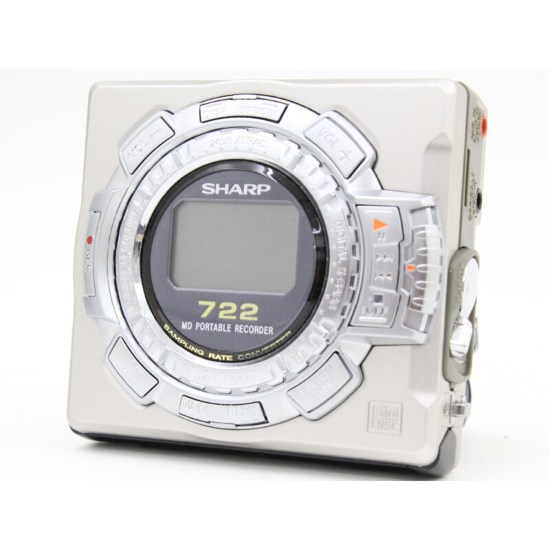 買取実績 |SHARP シャープ MD-J MD-MS722-S MDプレイヤー/レコーダー