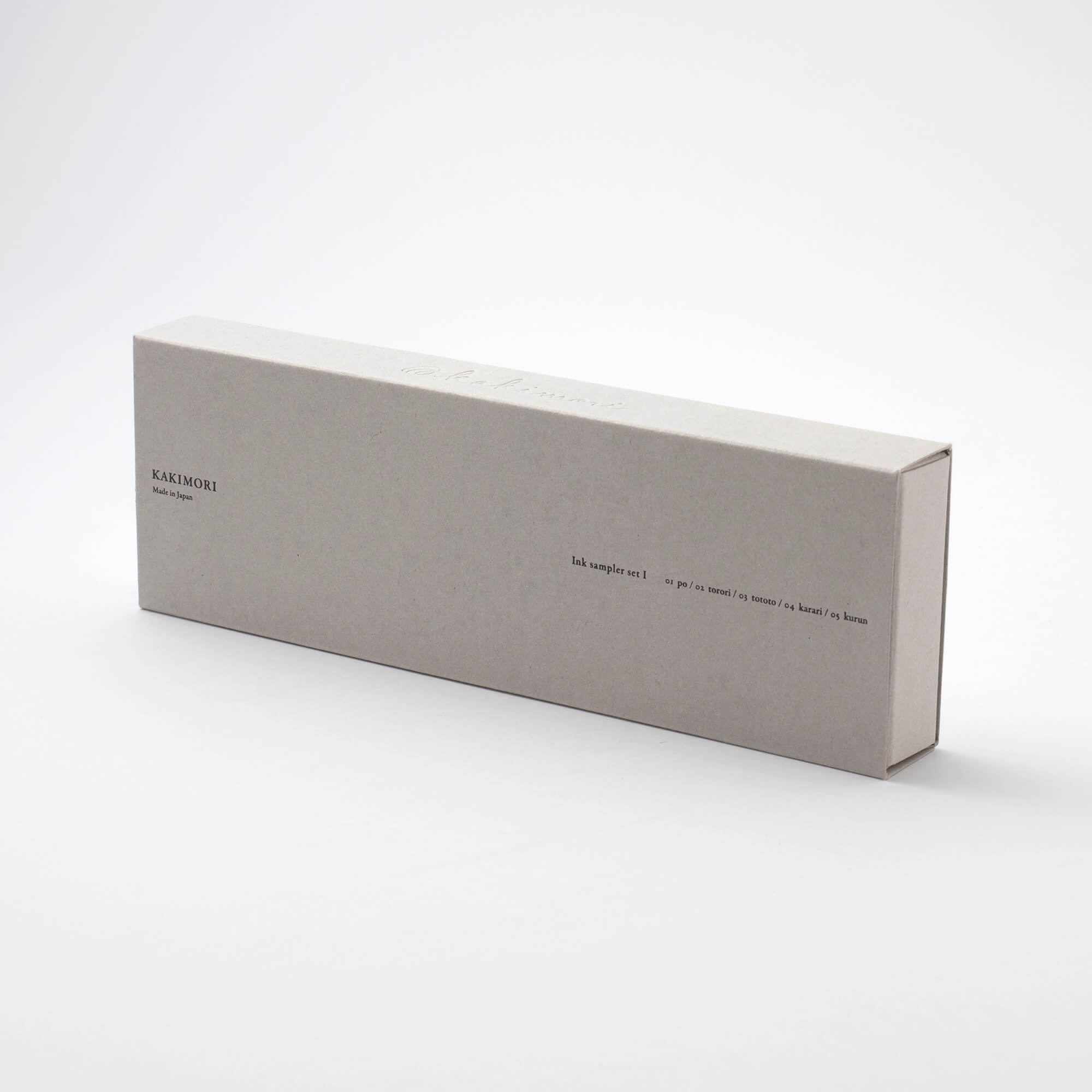 Ink sampler set I カキモリオリジナル顔料インク お試し5色セット