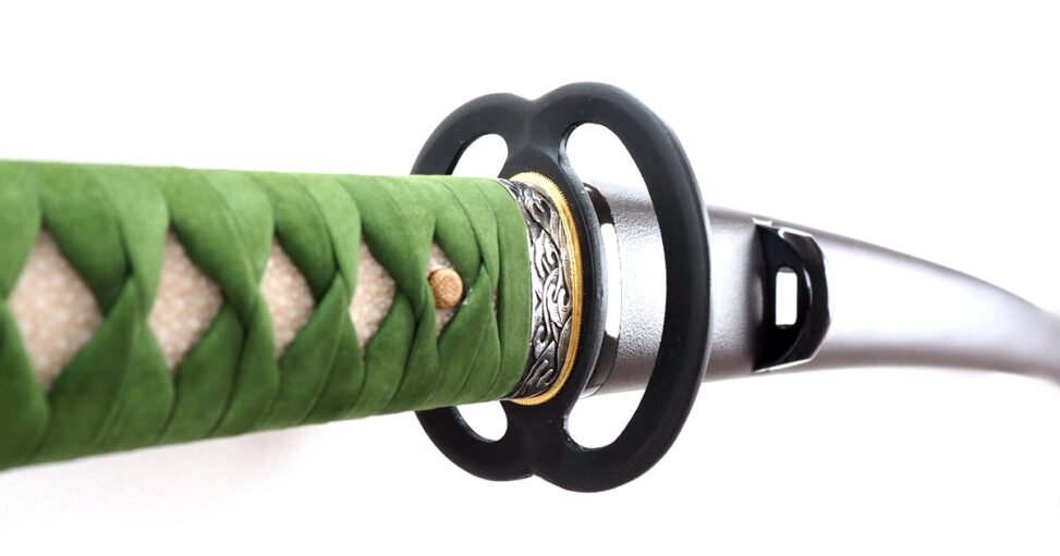 千葉県S様 居合刀特注製作（鯉口周りの鮫皮補強） - 刀部 かたなべ