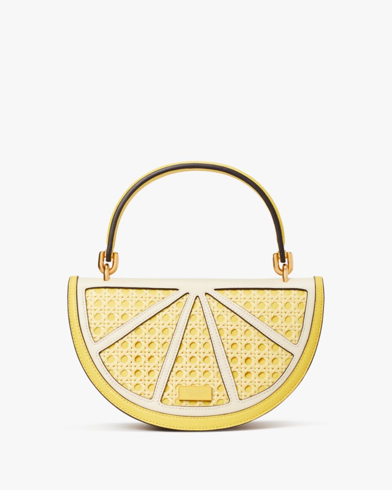 Lemon Drop Wicker 3d Crossbody | Kate Spade IT