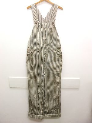 40s【SUPER PAYDAY】OVER ALL スーパーペイデイ ヒッコリーストライプ