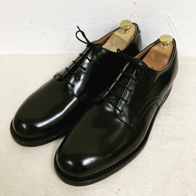 実用的なビンテージサービスシューズ【PX品】60s【U.S.NAVY】 ラバーソール