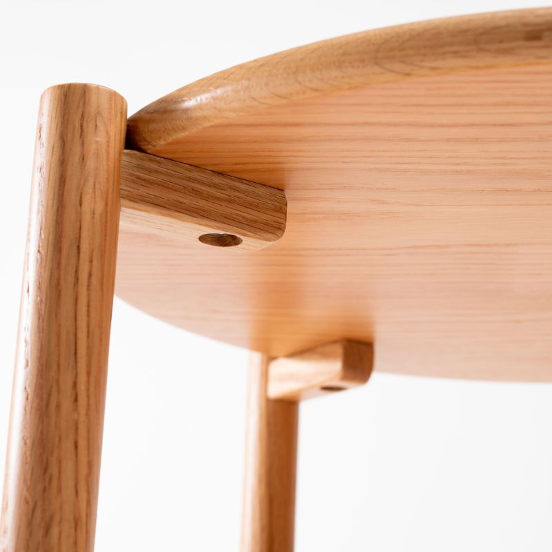 ラタンサイドテーブル【ナチュラル】 – 河口家具製作所オンライン