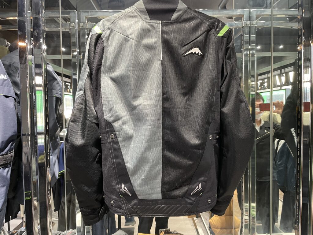 クシタニ定番のメッシュジャケット2024モデル「カワサキ エアコンテン