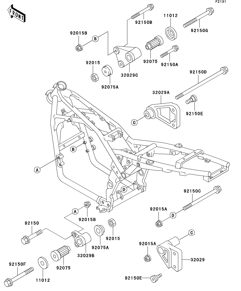 カワサキパーツ/ウエア＆グッズオンラインショップパーツ選択