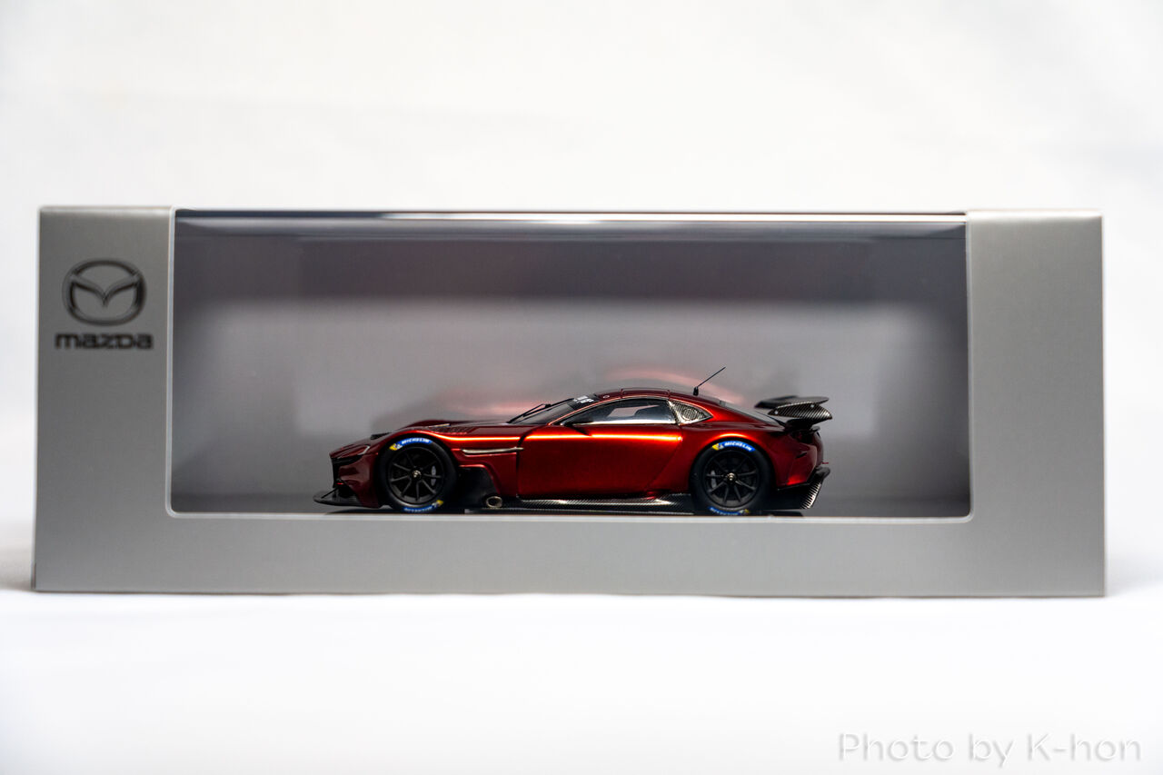 MAZDA RX-VISION GT3 CONCEPT モデルカー 1/43（Soul Red Crystal