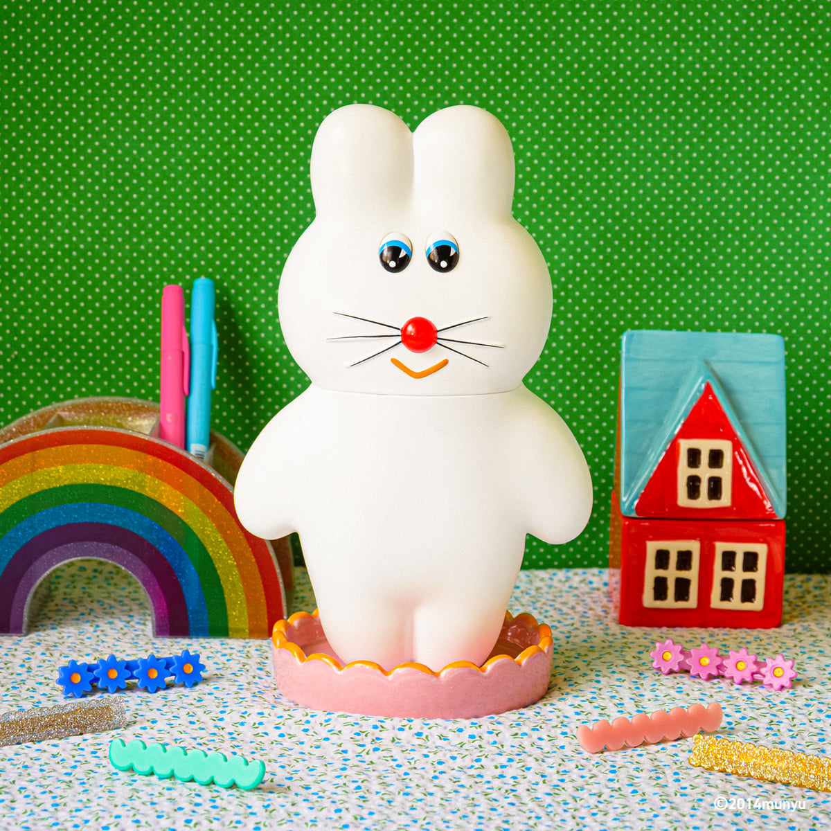 むにゅのソフビフィギュア プクプク